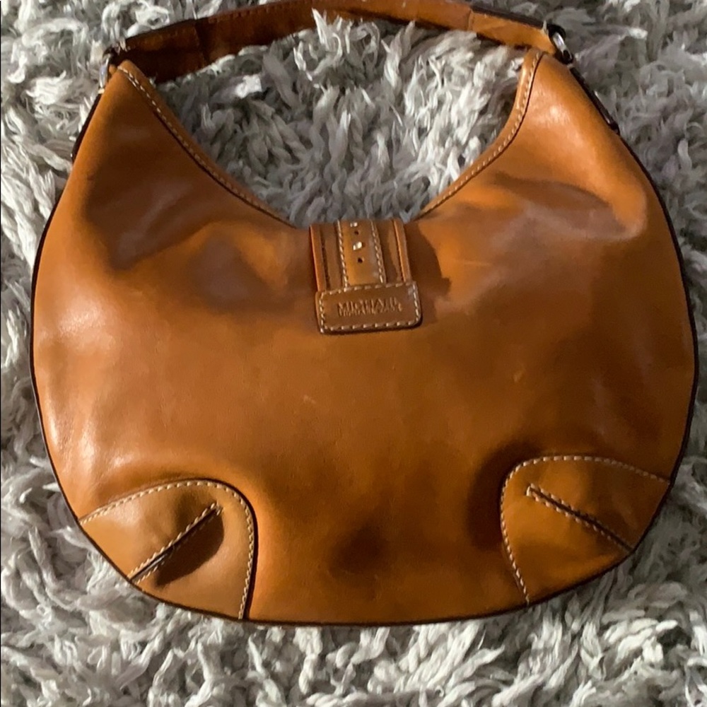 MICHAEL MICHAEL KORS Orange Hobo Purse - Picture 2 of 5